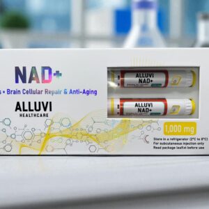 Alluvi NAD 1000mg Anti-Aging peptide pen for energy, cellular repair, and longevity research