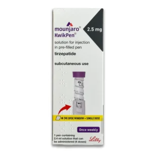 Mounjaro Tirzepatide 2.5mg injection pen for weight loss and metabolic research